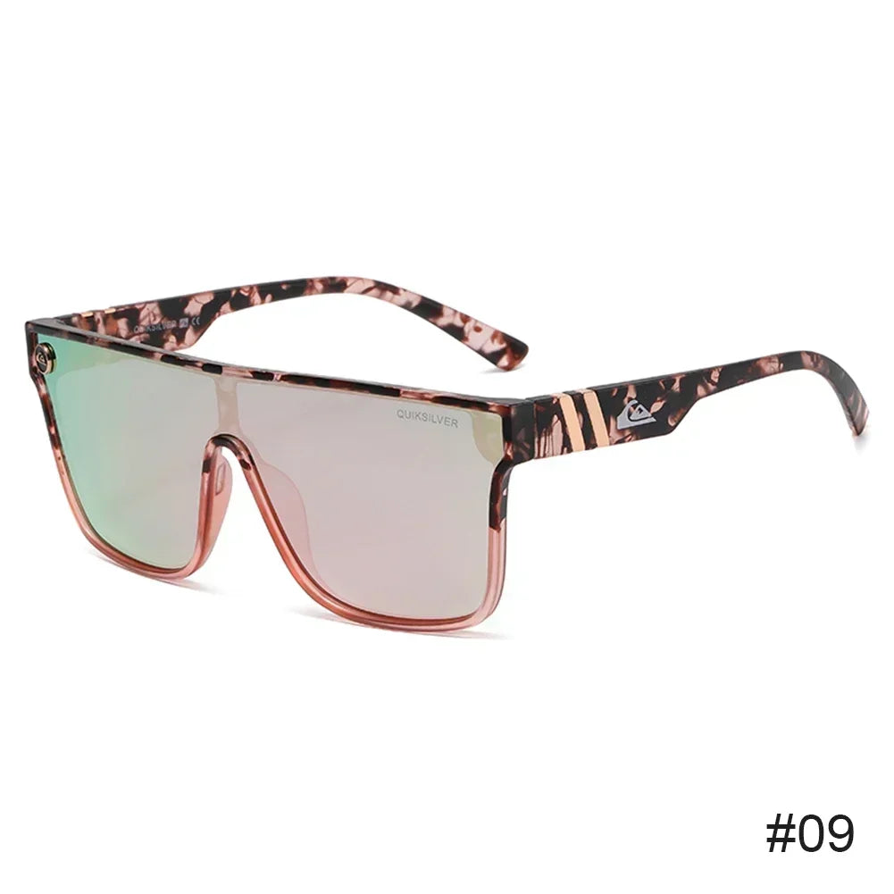 Fashion Sunglasses Men Women Outdoor Large Frame Oversized Sports Goggle Wholesale Beach Sun Glasses Colorful Uv400