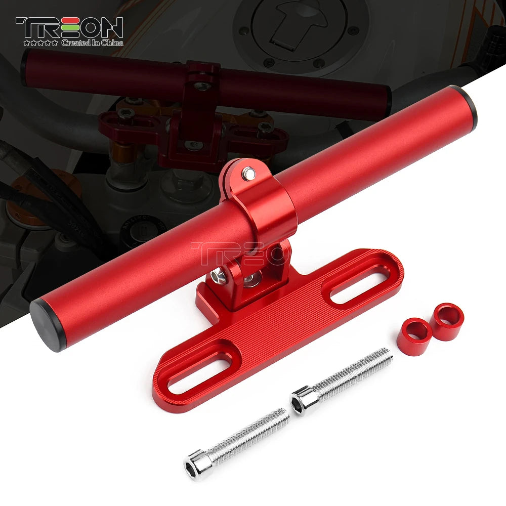 For CFMOTO CF Moto 800MT 800 MT MT800 2021 2022 Motorcycle Accessories Mobile Phone GPS Plate Bracket Supporter Holder Bar