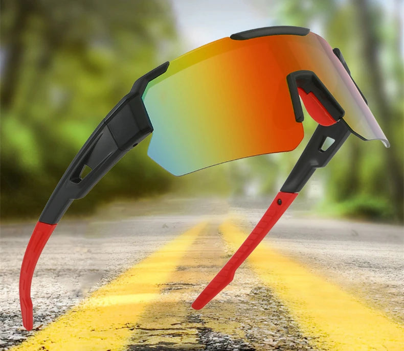 Sunglasses for Men Sport Cycling Glasses Bike Mountain Bicycle Hiking Camping Golf UV Protection Glasses Women Baseball