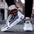 Men's Sneakers New In High Top Running Shoes Round Toe Platform Shoes Casual Fashion for Men Sneakers Breathable Fashion Lace-up