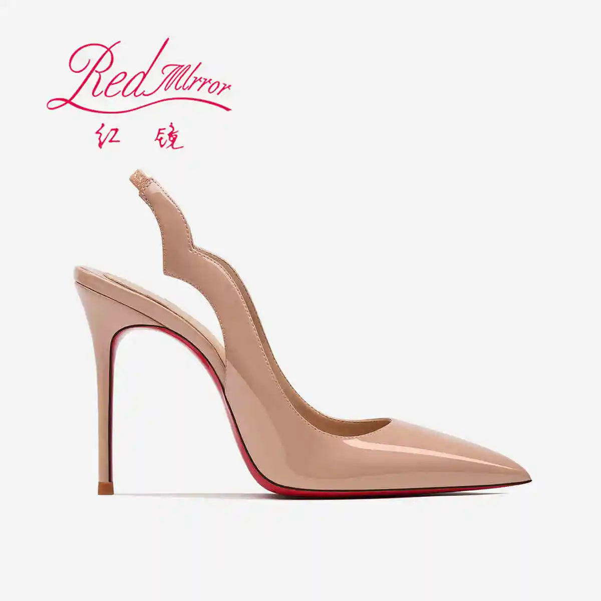 Women heels 2025 New elegant Luxury Brand Pumps woman 2025 High Heels Red Shiny Bottoms sexy Pointed Toe Prom Ladies Shoes Women