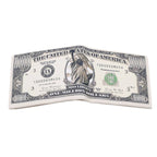 Men Money Canvas Wallets Credit ID Card Holder Bags Purses Currency Notes Pattern Insert Picture Cash Coin Dollars Euro Wallet