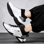 Shoes for Men Fashion High Quality Leather High-top Platform Mens Shoes Outdoor Tooling Comfort Leisure Ankle Boots Botas Hombre