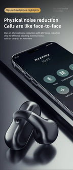 2023 New Wireless Audio Headphones, TWS Microphone, Invisible, Sports, Mini, Stereo, Mono, Ear Hanger, Music, Only One Headset