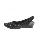 Women Sandals Soft Bottom Wedge Heels Single Shoes New Spring Summer Fashion Flower Sandalias Mujer Ladies Pointed Toe Sandals