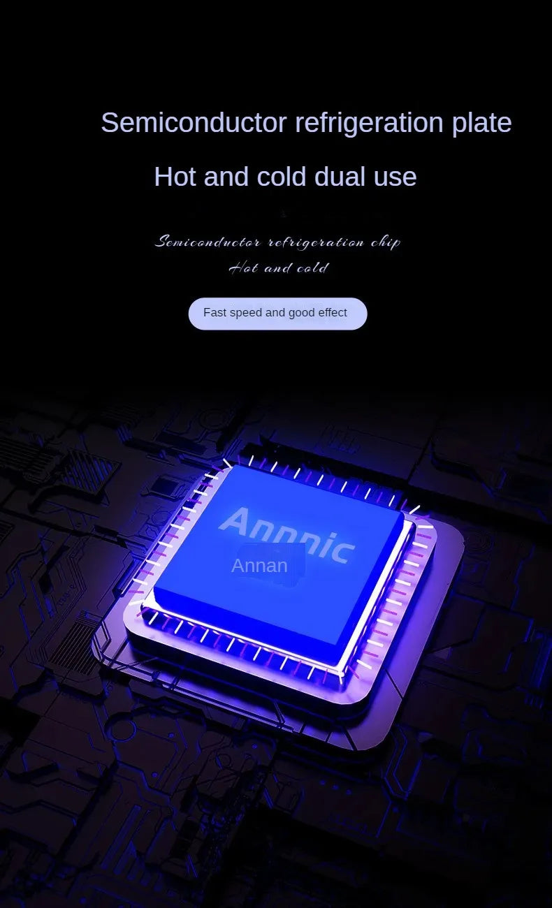 4L Beauty refrigerator Cosmetics Mini portable built-in light car