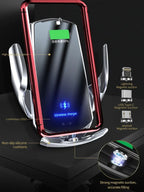 Car Mobile Phone Holder For Ford Mustang Mach-E Rally 2025 2024 Mount MagSafe Bracket Wireless Charger Stand Auto Accessories