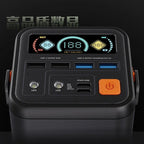 New power bank with large capacity 66W fast charging with cable outdoor camping mobile power supply 60,000 mAh large capacity