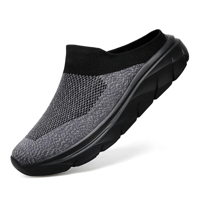Men Slippers New Summer Breathable Home Indoor Slippers Men Thick Bottom Slides Fashion Walking Shoes Men chanclas de hombre