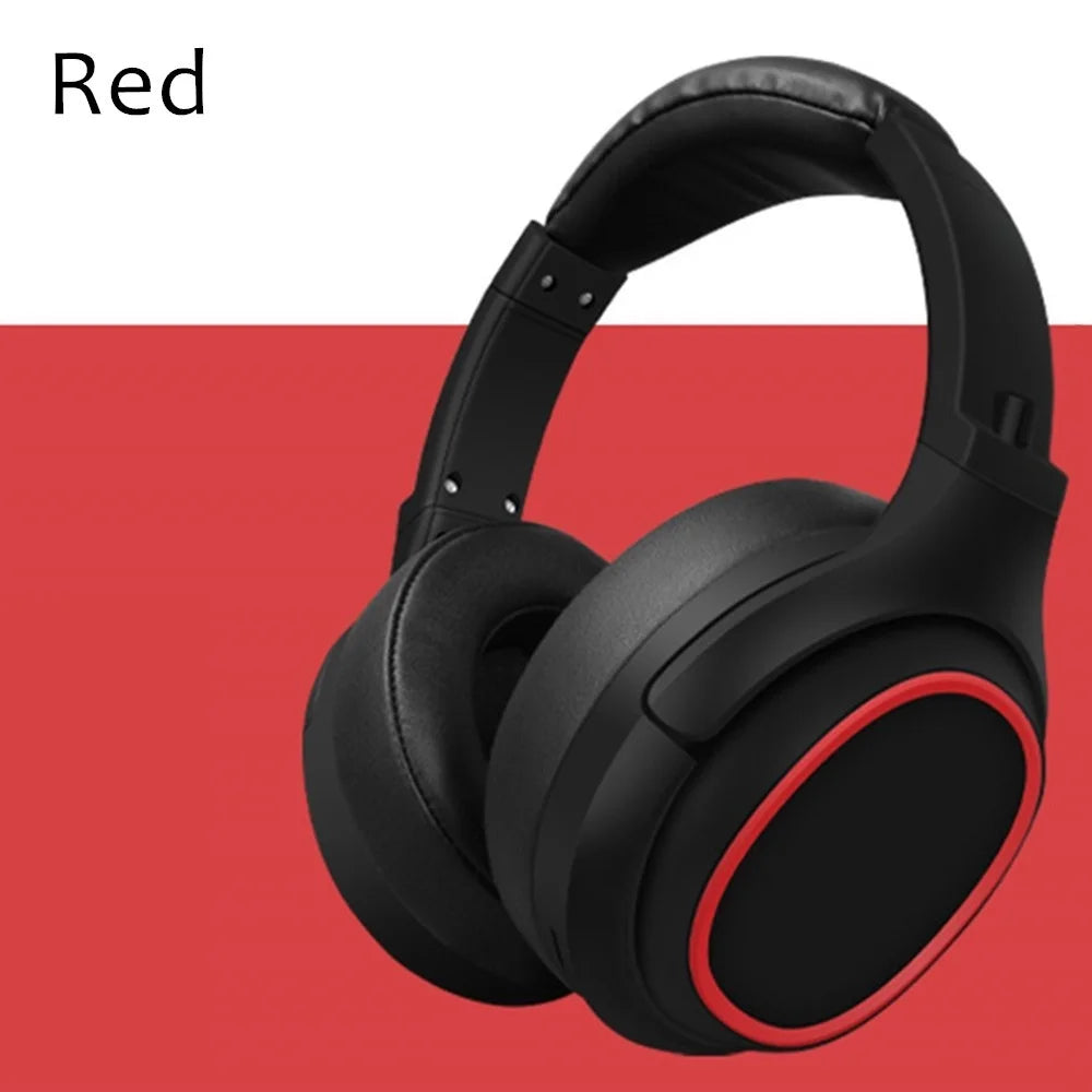 Large Earmuffs Headphones Bluetooth Earphones Wireless Headsets Bass Headset Noise Cancelling With Mic Helmet Support TF-card