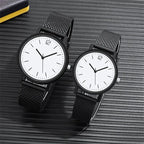 Couple Watches For Lovers Fashion Quartz Watches Men Women Waterproof Splash Resistant Wristwatch Lovers Watches