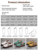 Women's Flats Loafers Platform Casual Slip-On Sandals Retro and Stylish Hollow Low Top Shoes Fashion Non-Slip Beach Sneakers