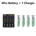 Portable AA Rechargeable Battery Fast Charge 1.5v Li-ion Battery Smart Battery Charge Protection Waterproof Dustproof Shockproof