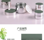 Cosmetic Jar 5-50g Face Cream Glass Bottle Silver Glass Cream Jar Cosmetic Container Empty Nail Glue Jar Travel Makeup Container