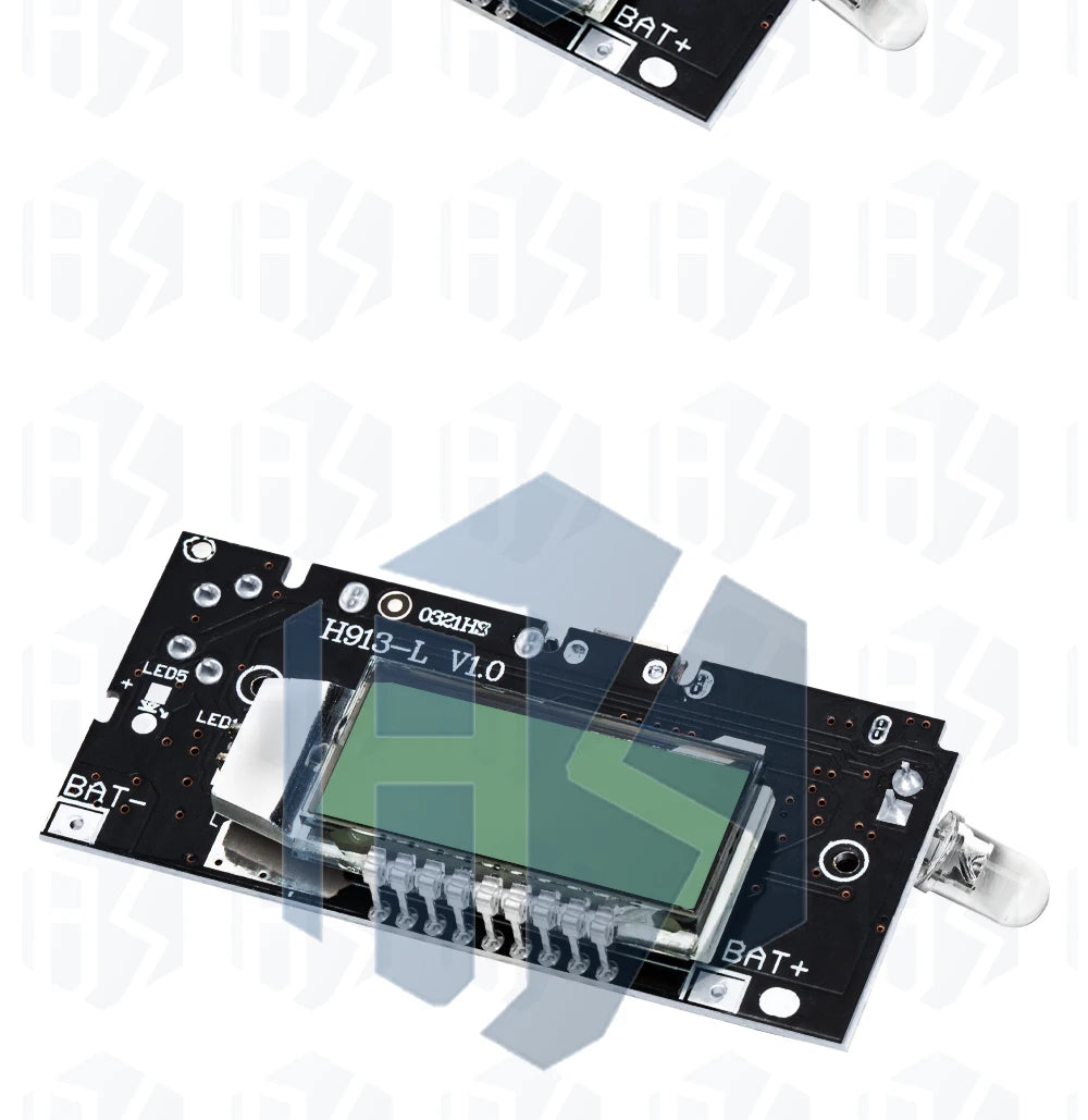 BS Dual USB Mobile Power Bank: 5V 1A & 2.1A Output! 18650 Battery - Powered PCB Power Module -  Phone Charging & DIY