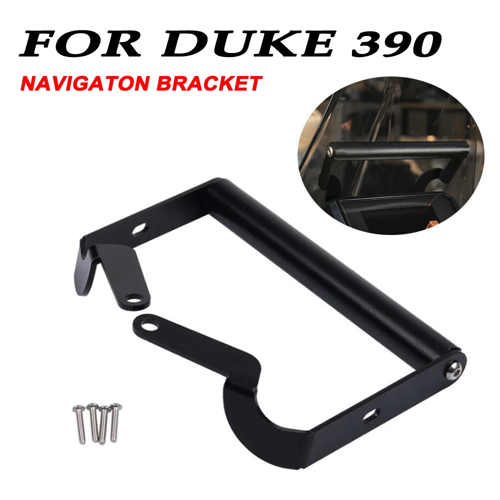 For KTM DUKE 390 DUKE 390DUKE DUKE390 Motorcycle Accessories Mobile Phone Holder Stand GPS Navigation Plate Bracket Support