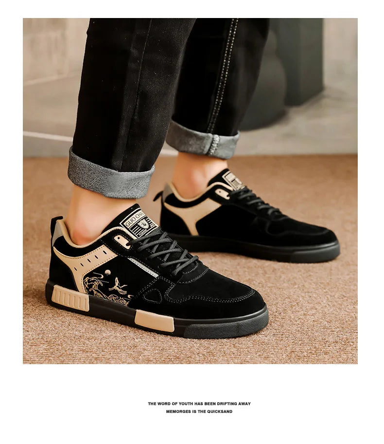 Men's Shoes  New Summer Men's Low Cut Men's Sneakers Waterproof Anti Slip Comfortable Wear-resistant Oversized Casual Shoes