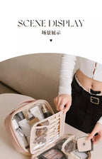 Cosmetic bag  new high-end exquisite portable travel portable toiletry bag large capacity cosmetics storage bag women handbags