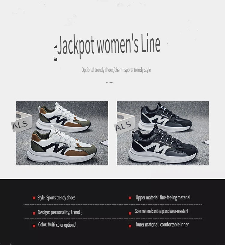 Men's Shoes,Lightweight and Fashionable Sports Shoes with Soft Soles for Casual Wear, Anti-slip and Durable Running Sports Shoes