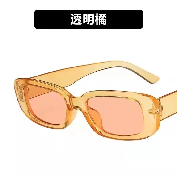 Sunglasses For Men Women Brand Design Mirror Sport Luxury Vintage Travel Small Rectangle Sun Glasses UV400 Driver Shades Oculos