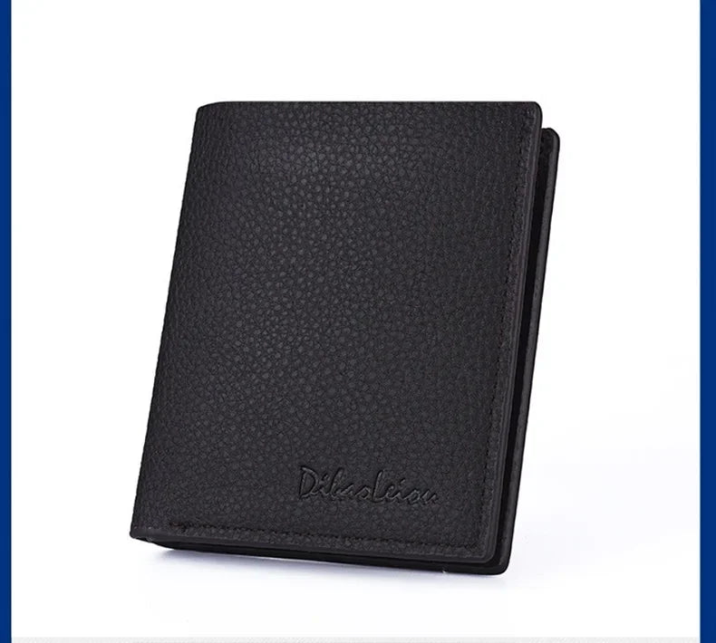 2023 New Fashion Wallets for Men Small Money Purses Wallets New Design Dollar Price Top Men Thin Wallet with Coin Bag Wallet