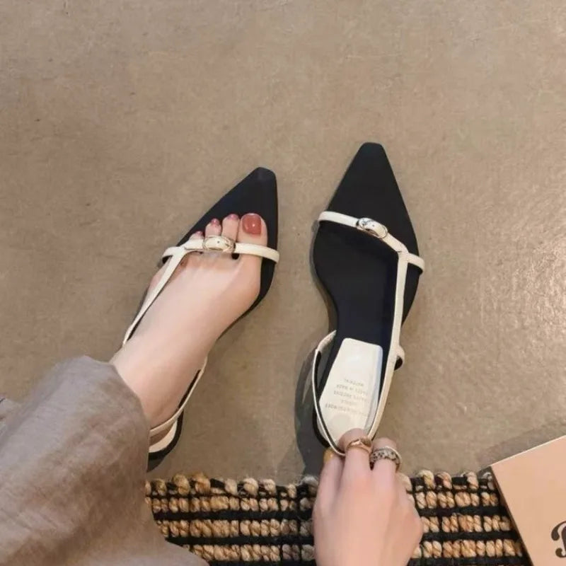 Women's Sandals Are Fashionable and High-end To Wear in Summer, Exquisite 2025 New Style with Skirts and Shoes