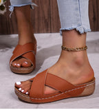 Women's Sandals 2025 Summer Shoes Women Heels Sandals Casual Indoor Outdoor Women Slippers Summer Sandals Heeled Sandalias Mujer