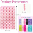 Silicone Suction Cup Phone Case Mount Double Sided Hands-Free Strong Grip Holder for Selfies and Videos for iPhone Android