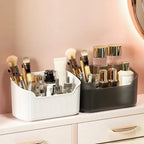 Toilet Desktop Storage Box Container Cosmetics Bathroom Countertop Sorting Box Large Capacity Cosmetic Brush Makeup Organizer