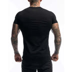 Men's T Shirt Men Summer Short Sleeve Cotton Tshirt Slim Fit Tops Tee Brand Male Clothing Casual Fashion T-shirts Men
