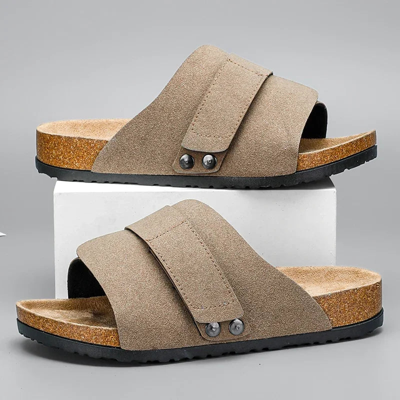 Men's Summer Sandals for Men Shoes Flat Sandals Trend 2024 Man Slippers Slipers Mens Soft Sandles High Quality Shoes Sandal Sale