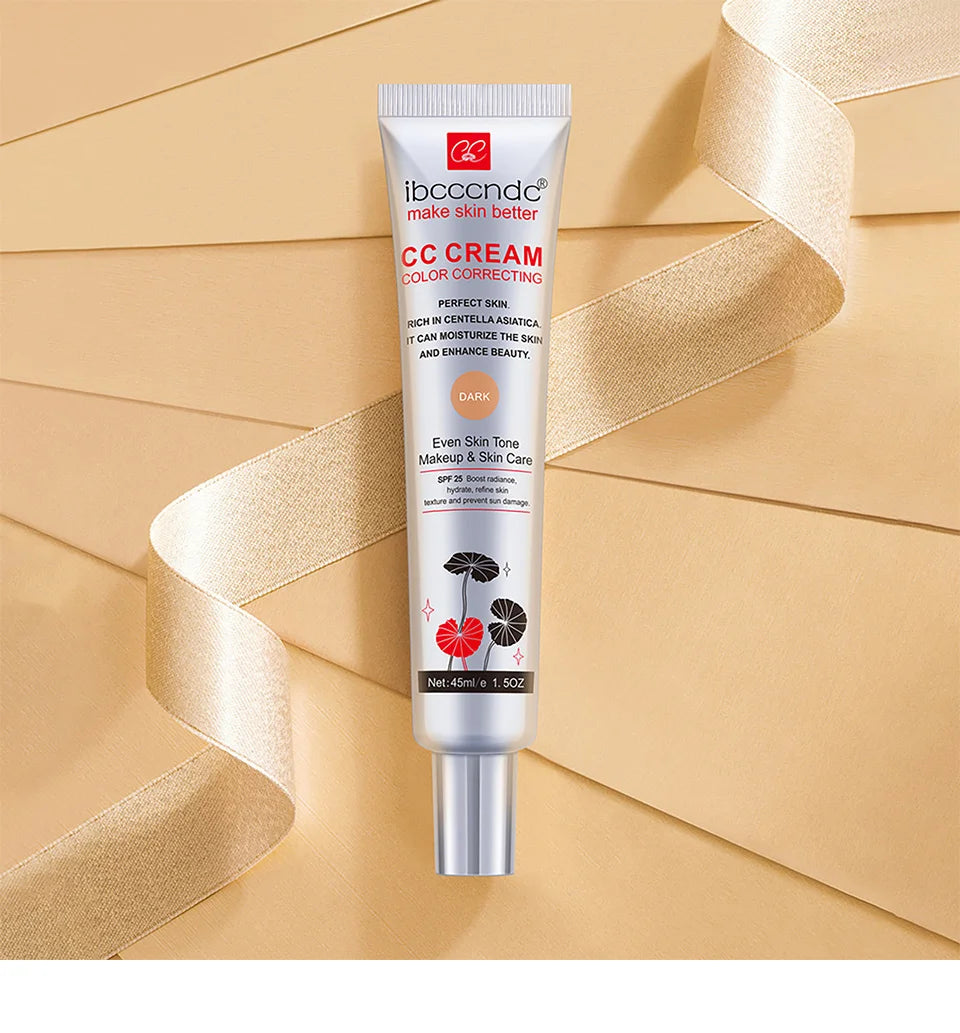 CC Cream for Face Concealer Makeup Foundation Concealer Full Coverage Cosmetics Base Female Cc Moisture erborian