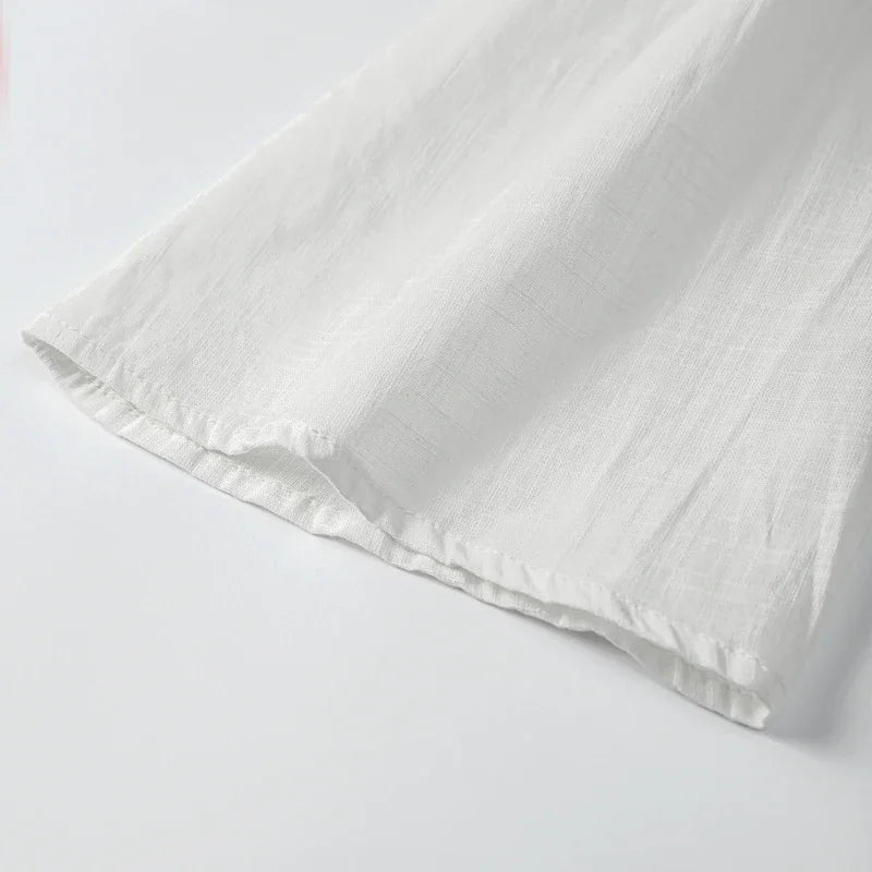 Casual Solid Lace Up Women Blouse Deep V-neck Long Sleeve Loose Female Shirt 2025 Spring Summer New Fashion Sweet Ladies Blouses