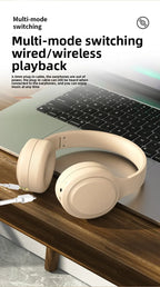 Wireless Bluetooth Headphones Over Ear HIFI Stereo Headsets Noise Reduction Sports Gaming Earphones Music Player with Mic gifts