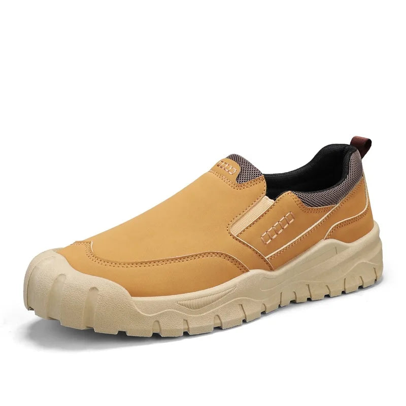 Men's shoes for work, leisure, and outdoor activities in spring and autumn, convenient to step on, suitable for sports and work