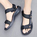 Men Sandals Summer Leisure Beach Holiday Sandals Men Shoes 2024 New Outdoor Sneakers Male Retro Comfortable Casual Sandals Men