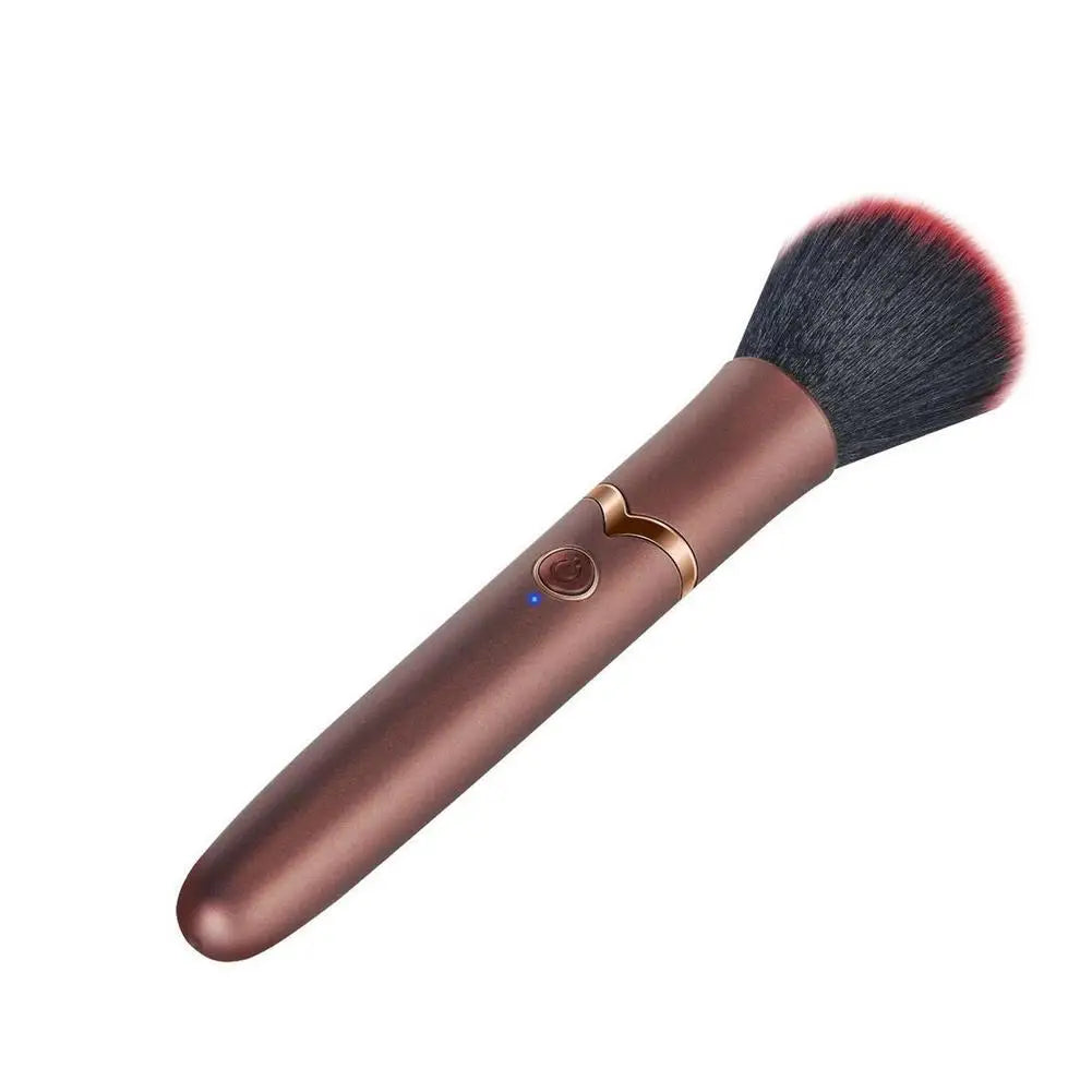 Electric Cosmetic Brush Foundation Blush Loose Powder Brush Tools Multifunctional Vibration Rechargeable Facial Makeup Brushes