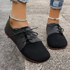 Woman Flats Shoes Loafers Fashion Casual Sports Sneakers Trend Brand Women's Fashion Dress Shoes New Lace Up Femme Zapatos