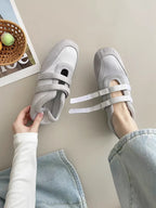 Flats Women's Sports Shoes Fashion Sneakers Casual Shallow Loafers Shoes Walking Ballet Shoes Trend Cozy Zapatillas De Mujer