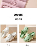 Womens House Slippers Casual Garden Clogs Outdoor Wide Toe Shoe for Ladies Men Sandalia Non Slip Indoor Outdoor Shoes