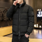 Winter Man Jackets Cotton-padded Parkas Puffer Jacket Men Warm Coats Thick Fashion Casual Outwear Streetwear Men's Clothing Top