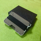 Wallet for Men - Slim Mens Wallet Bifold Wallets Aluminum Credit Card Passport Holder Mens Wallet, RFID Blocking Money Clip Thin