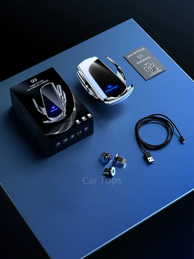 Car Mobile Phone Holder for Avatr 11 2023 2024 15.6 inches Screen Mount MagSafe Bracket Wireless Charger Stand Auto Accessories