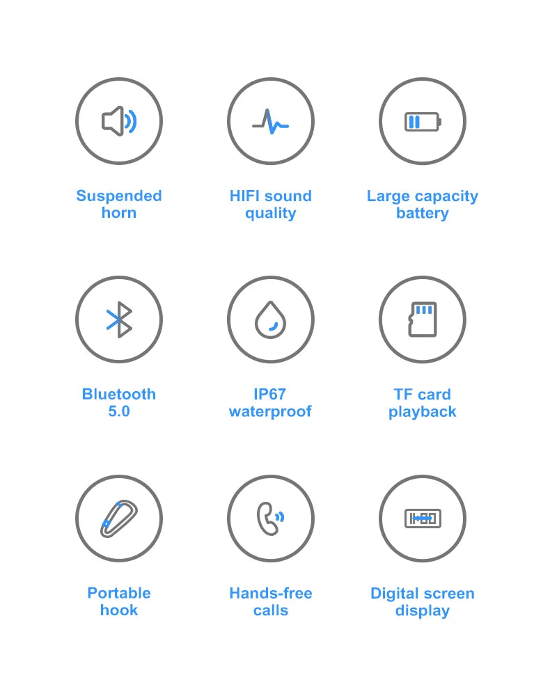 Handfree Portable Wireless Caixa De Som Bluetooth Speaker Music Sound Box Blutooth For Hand Free Mini Baffle Blootooth Handsfree