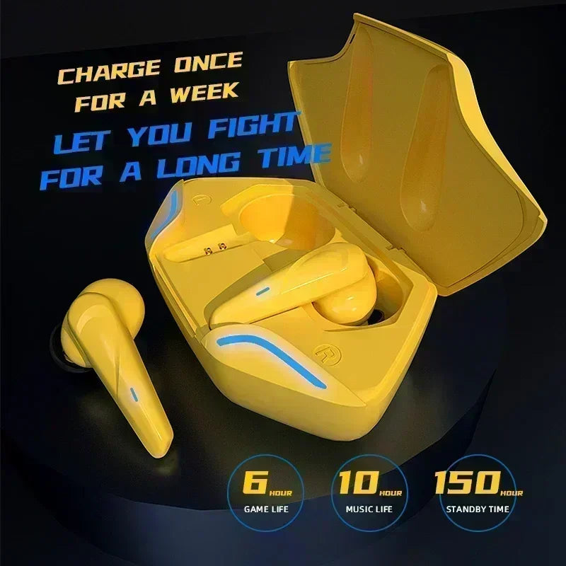 Original Wireless Headphones Game Bluetooth Headphones with Microphone Noise Reduction High Fidelity Bass Earphones