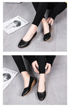 spring autumn Woman Flats High Quality Fashion Women Shoes Round Toe non Slip shoes Rubber Ballet Plus Size Cozy footwear ﻿