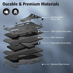 Mens Slim Wallet With Money Clip: Minimalist Anti theft Blocking Credit Card Holder Front Pocket Wallets