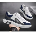 Trend 2025 New Men's Shoes Leather Fashion Low-top Men's Casual Trendy Shoes Running Sports