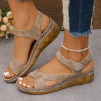 Women Sandals Casual Summer Lightweight Shoes Woman 2025 Summer Low Heels Comfortable Wedges Sandals Women Sandalias De Mujer