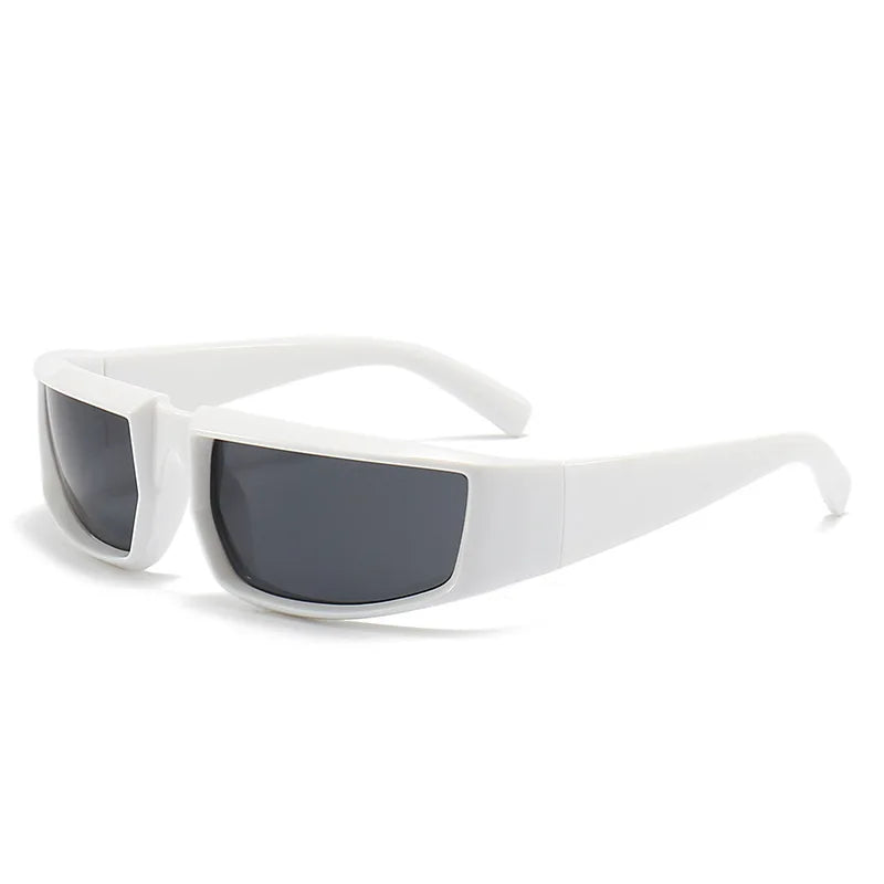 Future Science Technology Sense Sunglasses Men Women Concave Shape Sun Glasses Cool Punk Style Pair Summer Sports T206